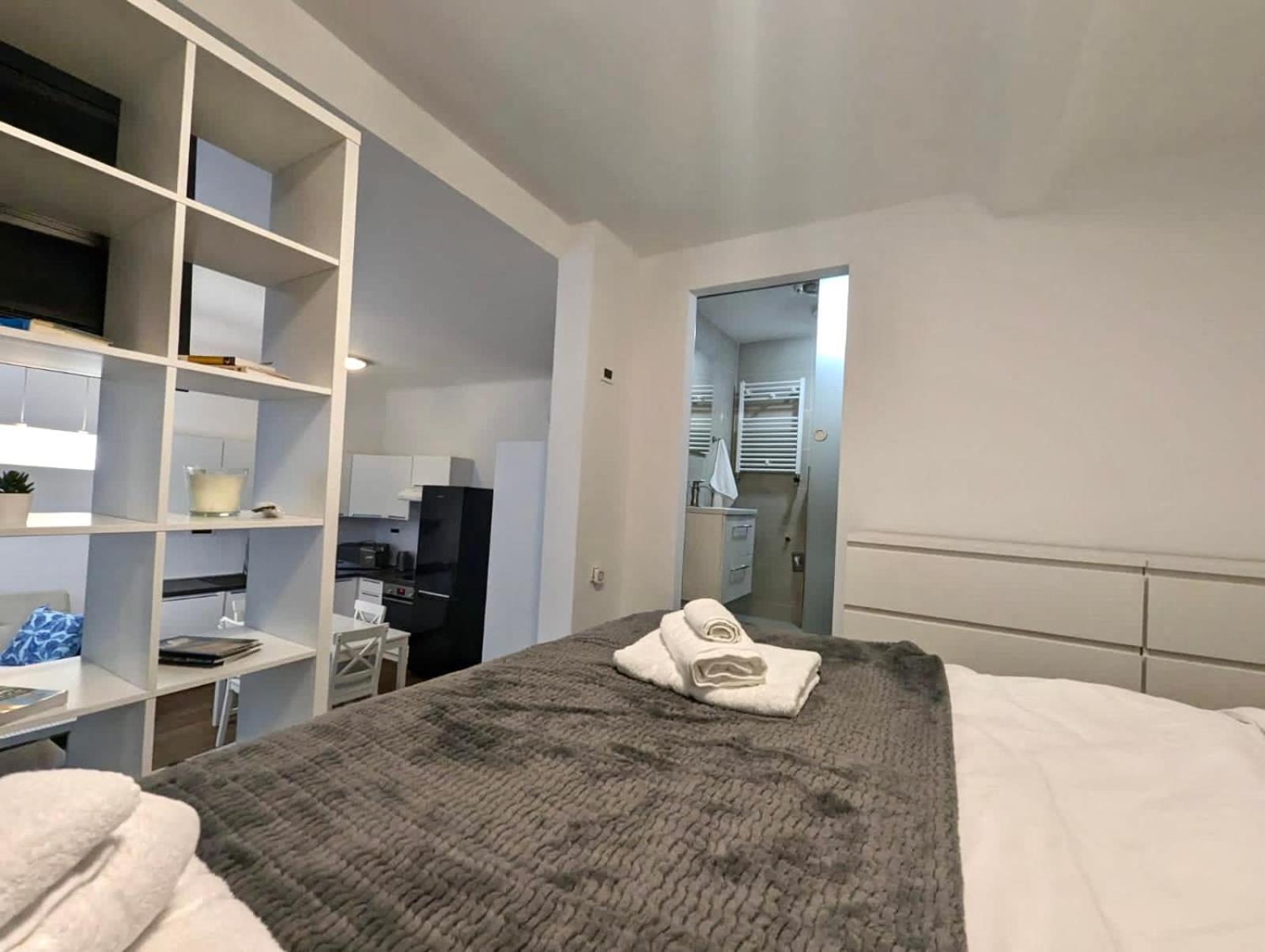 Fantabulous Downtown Abode W King Bed, 65" Tv, Washer And Tumble Dryer Zagabria Esterno foto